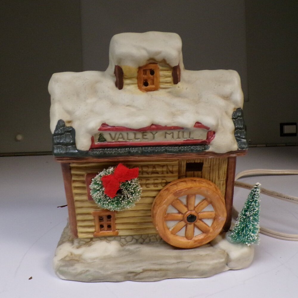 1990 Christmas Valley Porcelain Building Valley Mill